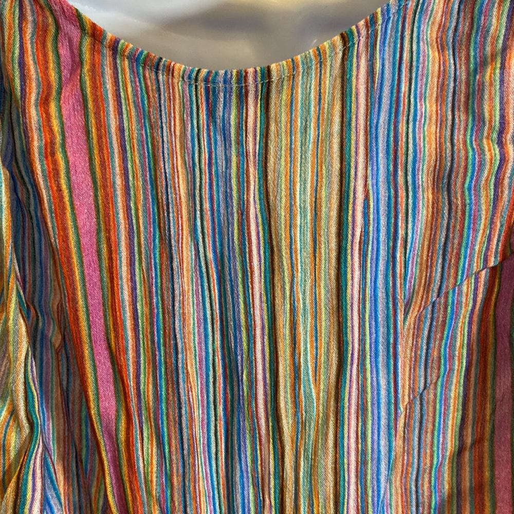 Jumpsuit NWT in perfect condition beautiful ties at the shoulder Size Large - Picture 8 of 10